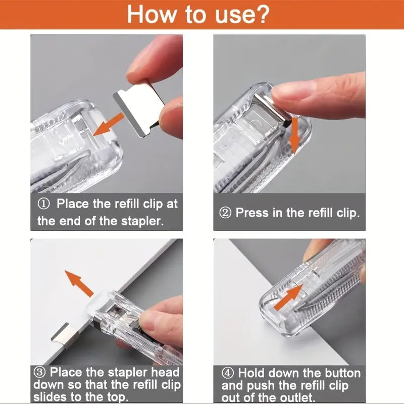 Portable Handheld Paper Clam Clip | Reusable