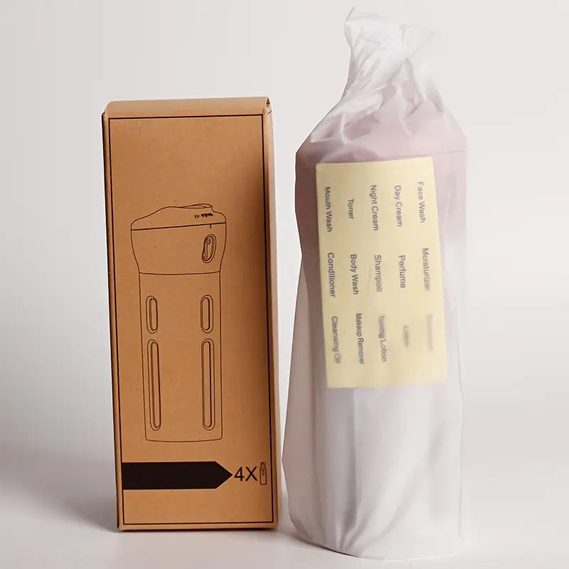 4-in-1 Travel Dispenser Bottle