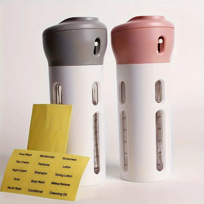 4-in-1 Travel Dispenser Bottle