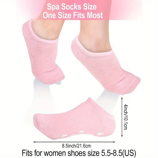 Winter Spa Gel Socks