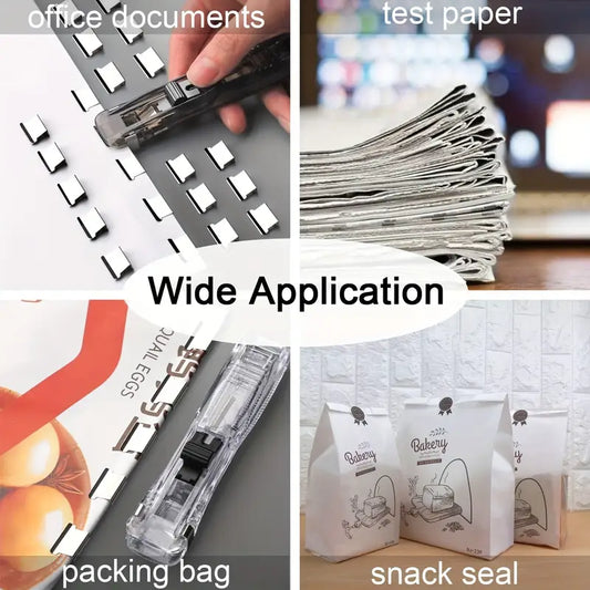 Portable Handheld Paper Clam Clip | Reusable