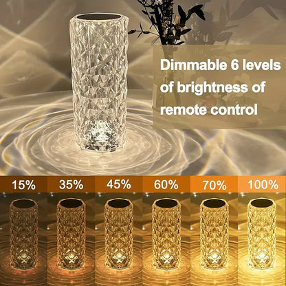 LED CRYSTAL TOUCH LAMP
