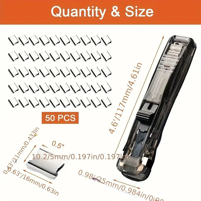 Portable Handheld Paper Clam Clip | Reusable