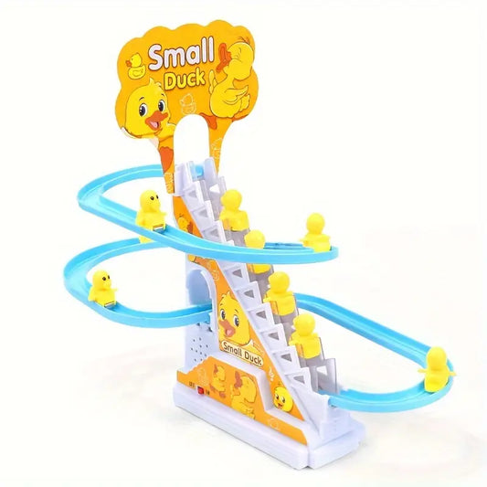 Stair Climbing Ducklings Race Track Set