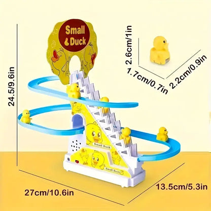 Stair Climbing Ducklings Race Track Set